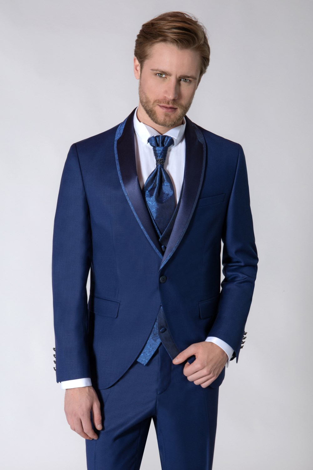 Abiti da sposo: CERIMONIA UOMO GILET FANTASIA - M5