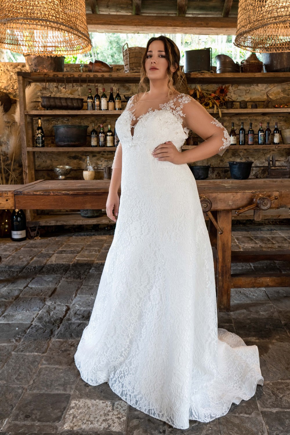 Wedding dresses Curvy Wedding Dresses: LX081 - LX081 