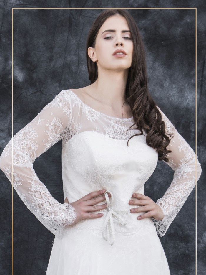abiti da sposa curvy colorati