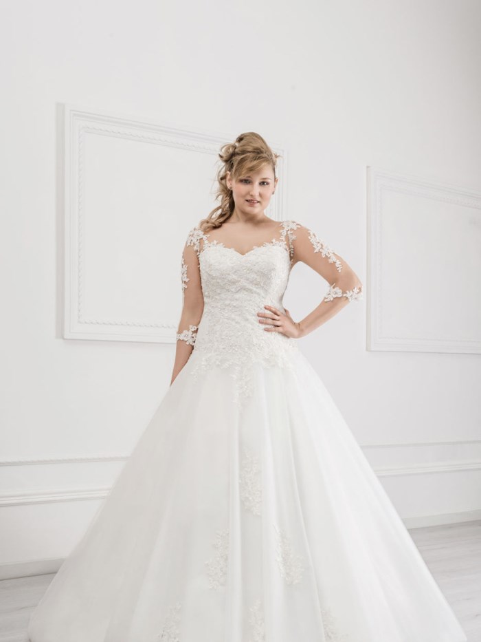 Curvy Wedding Dresses - LX38